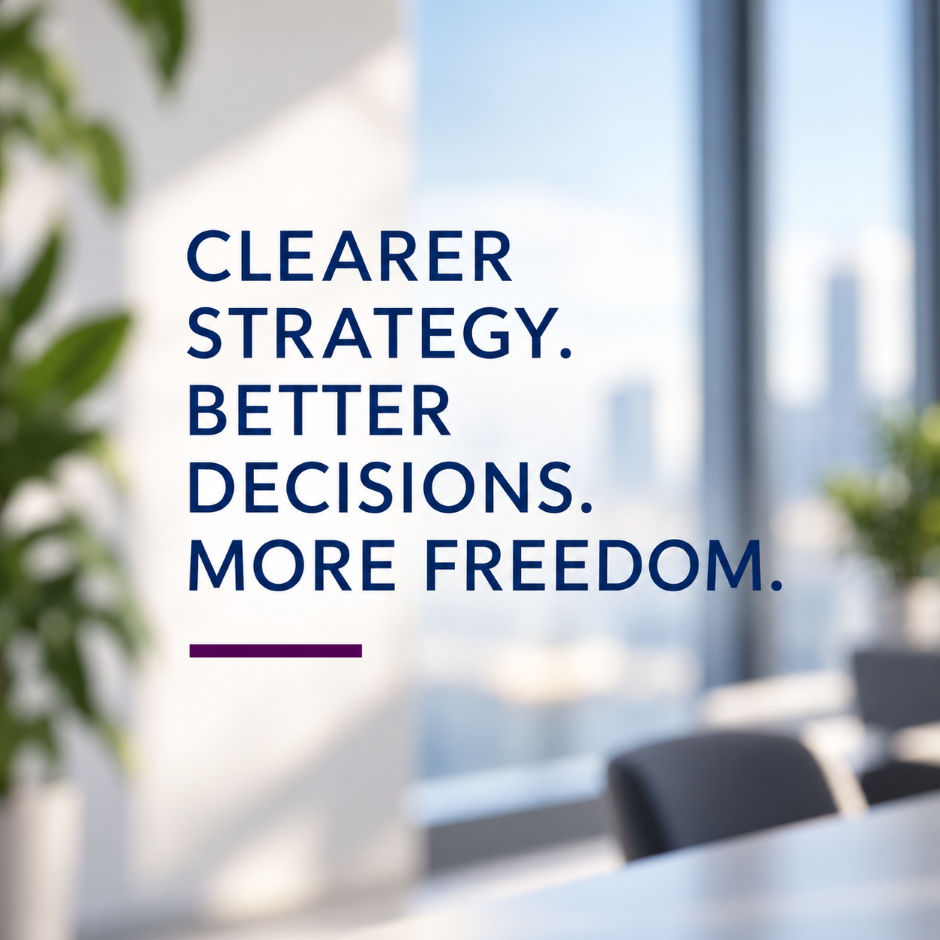 ClearerStrategyBetterDecisionsMoreFreedom ClearerStrategyBetterDecisionsMoreFreedom